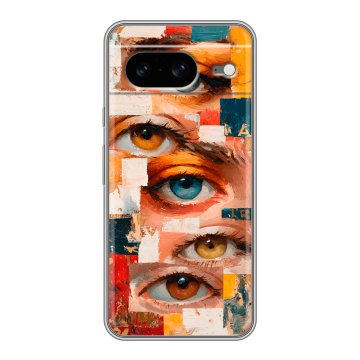 Силиконовый чехол на Google Pixel 8 с принтом Модный принт