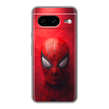 Силиконовый чехол на Google Pixel 8 с принтом Spiderman Человек паук Силиконовый чехол на Google Pixel 8 с принтом Spiderman Человек паук