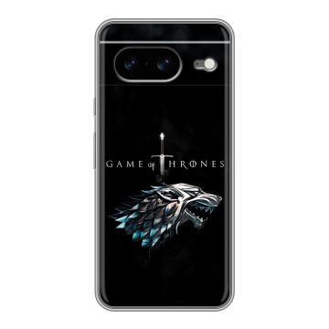 Силиконовый чехол на Google Pixel 8 с принтом Игра Престолов Game Thrones