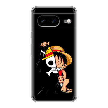 Силиконовый чехол на Google Pixel 8 с принтом One Piece Ван Пис