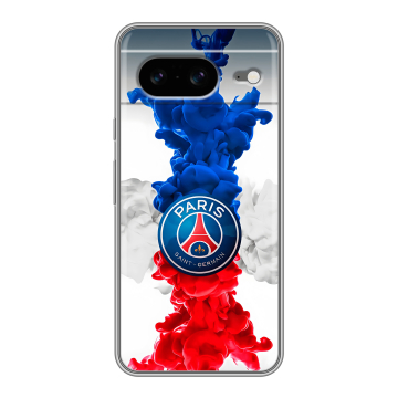 Силиконовый чехол на Google Pixel 8 с принтом PSG ПСЖ
