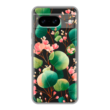 Силиконовый чехол на Google Pixel 8 с принтом женский