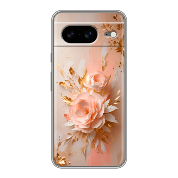 Силиконовый чехол на Google Pixel 8 с принтом женский