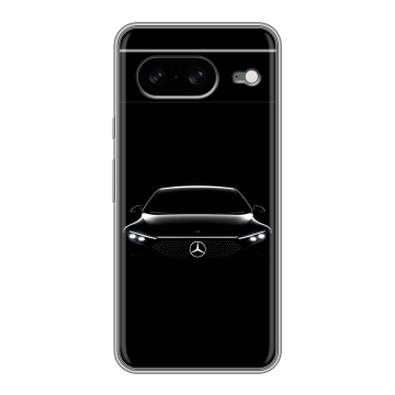 Силиконовый чехол на Google Pixel 8 с принтом Mercedes Мерседес Силиконовый чехол на Google Pixel 8 с принтом Mercedes Мерседес