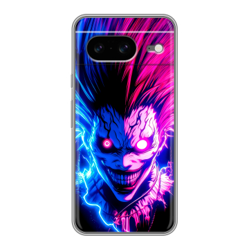 Силиконовый чехол на Google Pixel 8 с принтом Death note Тетрадь смерти