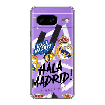 Силиконовый чехол на Google Pixel 8 с принтом Real Madrid Реал Мадрид