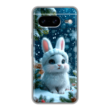 Силиконовый чехол на Google Pixel 8 с принтом Новый год