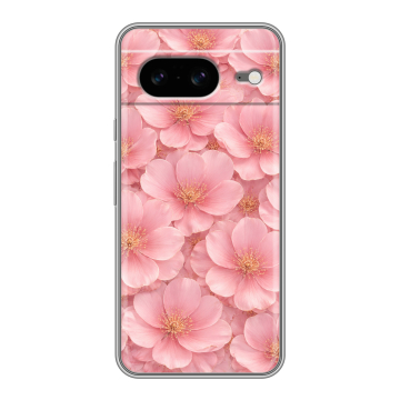 Силиконовый чехол на Google Pixel 8 с принтом женский
