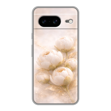 Силиконовый чехол на Google Pixel 8 с принтом женский