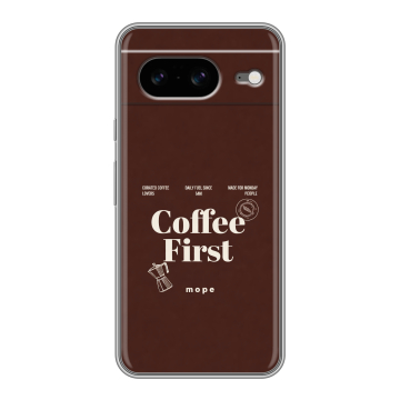 Силиконовый чехол на Google Pixel 8 с принтом женский