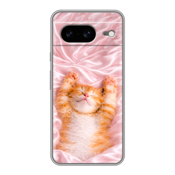 Силиконовый чехол на Google Pixel 8 с принтом женский