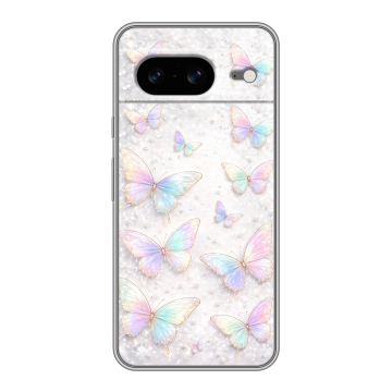 Силиконовый чехол на Google Pixel 8 с принтом женский