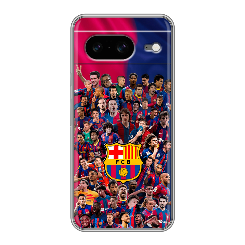 Силиконовый чехол на Google Pixel 8 с принтом Барселона Barcelona Силиконовый чехол на Google Pixel 8 с принтом Барселона Barcelona