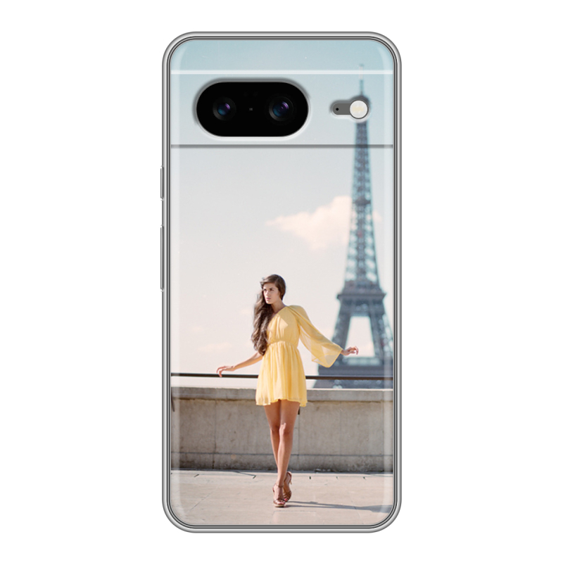 Силиконовый чехол на Google Pixel 8 с принтом Париж Силиконовый чехол на Google Pixel 8 с принтом Париж