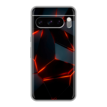 Силиконовый чехол на Google Pixel 8 Pro с принтом Яркие абстракции