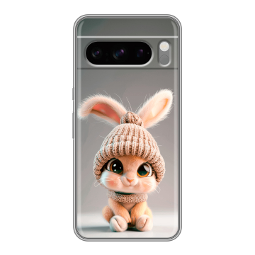 Силиконовый чехол на Google Pixel 8 Pro с принтом Кролик Силиконовый чехол на Google Pixel 8 Pro с принтом Кролик
