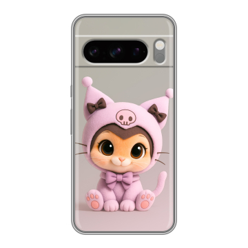 Силиконовый чехол на Google Pixel 8 Pro с принтом Куроми Kuromi 