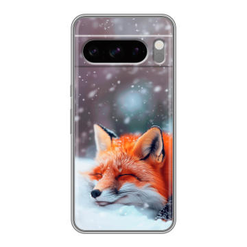 Силиконовый чехол на Google Pixel 8 Pro с принтом лиса