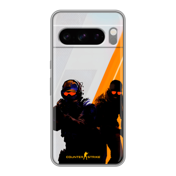Силиконовый чехол на Google Pixel 8 Pro с принтом Контер страйк Counter strike Силиконовый чехол на Google Pixel 8 Pro с принтом Контер страйк Counter strike