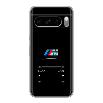 Силиконовый чехол на Google Pixel 8 Pro с принтом БМВ BMW Силиконовый чехол на Google Pixel 8 Pro с принтом БМВ BMW