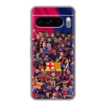 Силиконовый чехол на Google Pixel 8 Pro с принтом Барселона Barcelona Силиконовый чехол на Google Pixel 8 Pro с принтом Барселона Barcelona