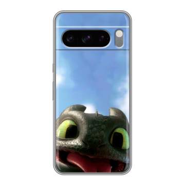 Силиконовый чехол на Google Pixel 8 Pro с принтом Как приручить дракона