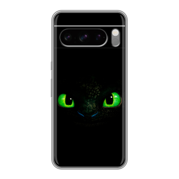 Силиконовый чехол на Google Pixel 8 Pro с принтом Как приручить дракона