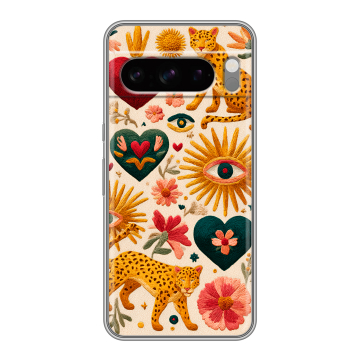 Силиконовый чехол на Google Pixel 8 Pro с принтом Модный принт