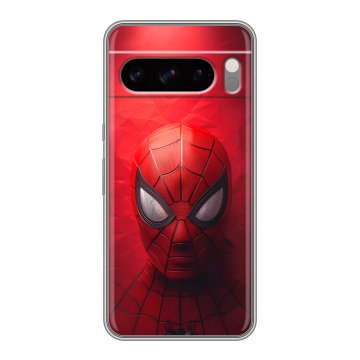 Силиконовый чехол на Google Pixel 8 Pro с принтом Spiderman Человек паук