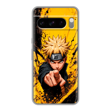 Силиконовый чехол на Google Pixel 8 Pro с принтом Naruto Наруто