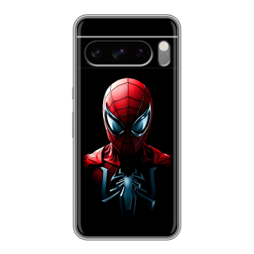 Силиконовый чехол на Google Pixel 8 Pro с принтом Spiderman Человек паук Силиконовый чехол на Google Pixel 8 Pro с принтом Spiderman Человек паук