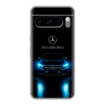 Силиконовый чехол на Google Pixel 8 Pro с принтом Mercedes Мерседес Силиконовый чехол на Google Pixel 8 Pro с принтом Mercedes Мерседес