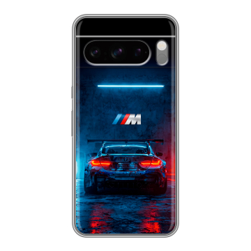 Силиконовый чехол на Google Pixel 8 Pro с принтом BMW БМВ