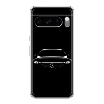 Силиконовый чехол на Google Pixel 8 Pro с принтом Mercedes Мерседес