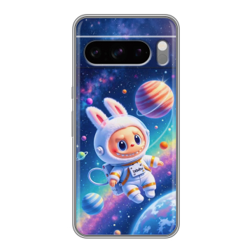 Силиконовый чехол на Google Pixel 8 Pro с принтом Labubu Лабубу