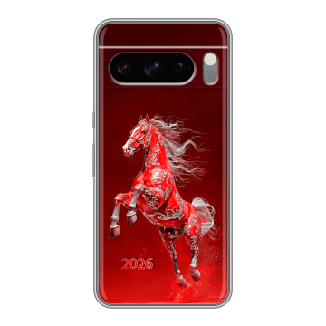Силиконовый чехол на Google Pixel 8 Pro с принтом Новый год