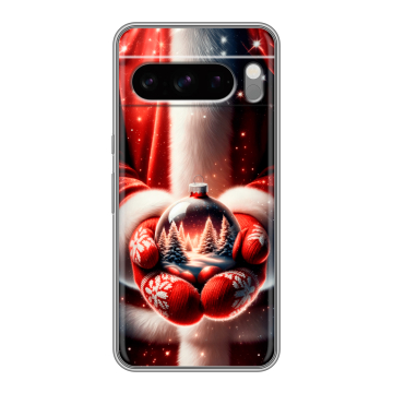 Силиконовый чехол на Google Pixel 8 Pro с принтом Новый год