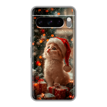 Силиконовый чехол на Google Pixel 8 Pro с принтом Новый год