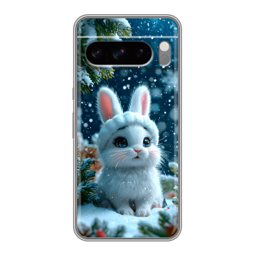Силиконовый чехол на Google Pixel 8 Pro с принтом Новый год