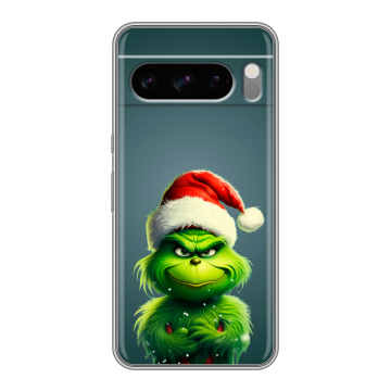 Силиконовый чехол на Google Pixel 8 Pro с принтом Новый год Силиконовый чехол на Google Pixel 8 Pro с принтом Новый год