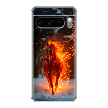 Силиконовый чехол на Google Pixel 8 Pro с принтом Новый год Силиконовый чехол на Google Pixel 8 Pro с принтом Новый год