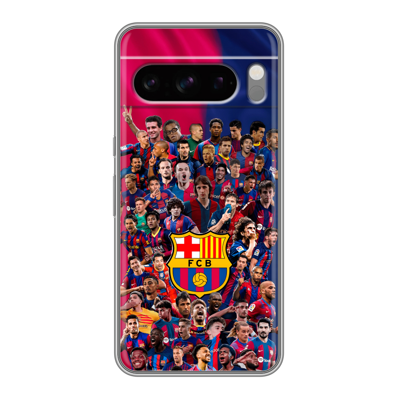 Силиконовый чехол на Google Pixel 8 Pro с принтом Барселона Barcelona Силиконовый чехол на Google Pixel 8 Pro с принтом Барселона Barcelona