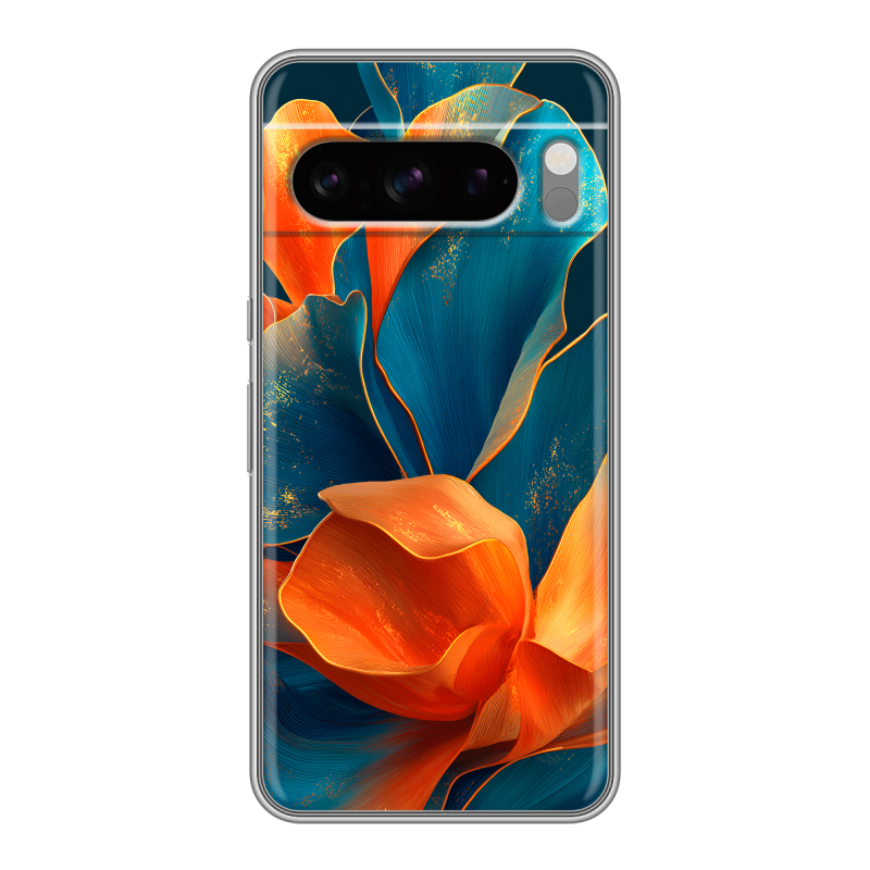 Силиконовый чехол на Google Pixel 8 Pro с принтом Цветы Силиконовый чехол на Google Pixel 8 Pro с принтом Цветы
