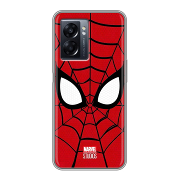 Силиконовый чехол на OPPO A57 5G с принтом человек паук spiderman Силиконовый чехол на OPPO A57 5G с принтом человек паук spiderman