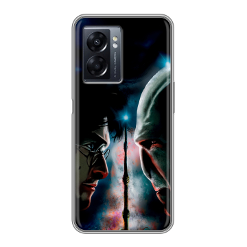 Силиконовый чехол на OPPO A57 5G с принтом Гарри Поттер Harry Potter
