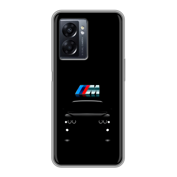 Силиконовый чехол на OPPO A57 5G с принтом БМВ BMW Силиконовый чехол на OPPO A57 5G с принтом БМВ BMW