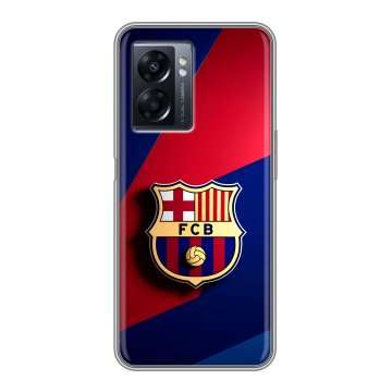 Силиконовый чехол на OPPO A57 5G с принтом Барселона Barcelona