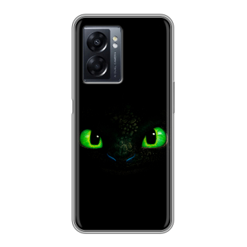 Силиконовый чехол на OPPO A57 5G с принтом Как приручить дракона Силиконовый чехол на OPPO A57 5G с принтом Как приручить дракона