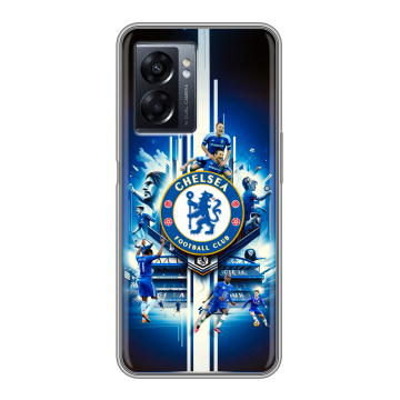 Силиконовый чехол на OPPO A57 5G с принтом Chelsea Челси