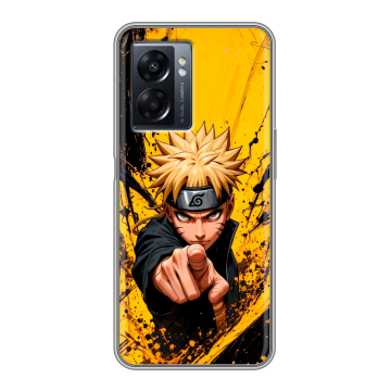 Силиконовый чехол на OPPO A57 5G с принтом Naruto Наруто Силиконовый чехол на OPPO A57 5G с принтом Naruto Наруто